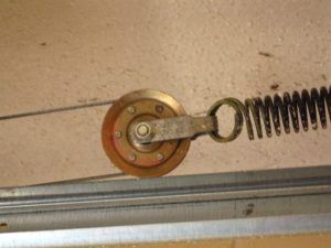 cable and spring on garage door